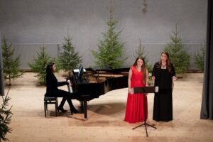 „Laiptų galerijoje“ skambėjo gražiausios kalėdinės giesmės